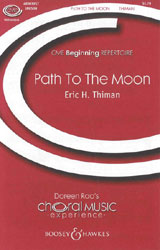 The Path to the Moon Unison choral sheet music cover Thumbnail